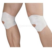 【cw】 1 Pair Soft Silicone Gel Kneecaps Knee Pad Brace Kneepad Support Wrap Guard Strap Knee Joint Pain Patella Stabilizer