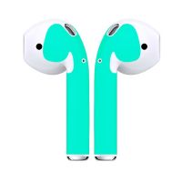 ฟิล์มป้องกันหูฟังสำหรับ Airpods Apple ผิวหูฟังบลูทูธไร้สายสติกเกอร์พีวีซีกันฝุ่นตกแต่งความงาม