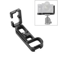 SmartPhonemall PULUZ 1/4 inch Vertical Shoot Quick Release L Plate Bracket Base Holder for Sony A7R / A7 / A7S(Black)