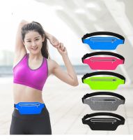 ✲▫ Sport Running Waist Bag For Women Men Waterproof Comfortable Gym Fanny Bag Safty Reflective Tape Cycling Phone Case Running Belt