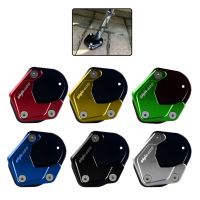 Motorcycle Bike Kickstand Extender Foot Side Stand Extension Pad Support Plate Enlarged Base Aluminum for Z400 NINJA400