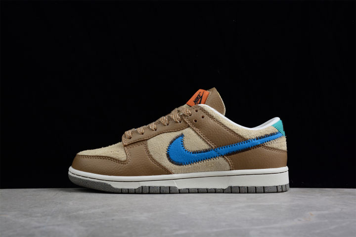 Nike SB Dunk LowDark Driftwood Me Fluffy Little Bear Brown Blue