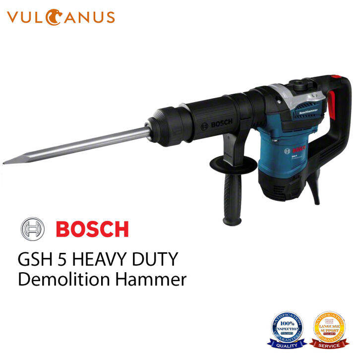 【Vulcanus】【BOSCH】 GSH 5 Demolition Hammer With SDS Max | Lazada PH