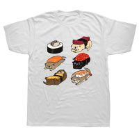 Funny Sushi Otter T Shirt Graphic Cotton Streetwear Short Sleeve Birthday Gifts Style Japanese Food T shirt Mens | |   - AliExpress