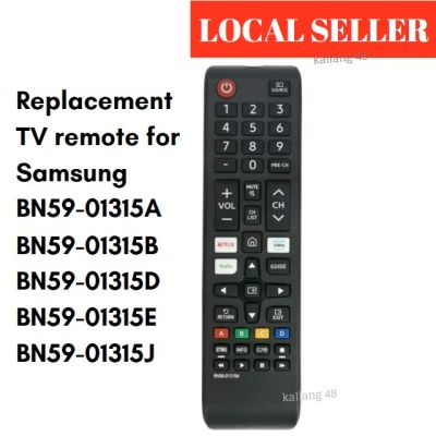 [SG In-Stock] Replacement Samsung Remote BN59-01315A BDEJ evision Control Controller Netflix Prime Video Hulu