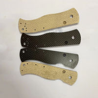 1คู่ G10ผ้าลินิน Micarta วัสดุพับมีด Grip Handle Patches สำหรับ Emerson มีด CQC7 Scale DIY Make อุปกรณ์เสริมเปลี่ยน