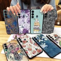 TPU Cartoon Phone Case For Tecno POP6 GO Frosted Original Durable Soft Waterproof protective Cute Back Cover armor case