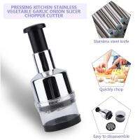 Garlic Press Stainless Steel Flapping Manual Garlic Garlic Kitchen Slicer Press Cutter Tools Vegetable H2A6