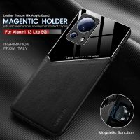 【HOT】℡☒ Xiomi 13 5G Magnetic Leather Cover 13Lite 2210129SG 6.55 Soft Frame Fundas