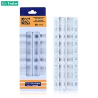 Xin Tester MB-102 Breadboard 400 830 Point Solderless Universal PCB Bread Board Develop DIY Mini Color Hole Plate SYB-170 Tie