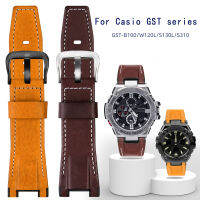 ?ยอดนิยม?นาฬิกานาฬิกา Casio GST-S100G / S110 / S130L / W100G / W110 / 210B / 400G/410/สายรัดข้อมือ26*14Mm