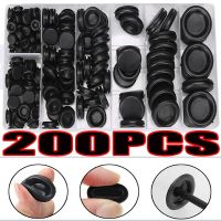 200pcs/Sets Waterproof Protect Wire Tool 7 Sizes Sealing Rubber Cables Grommet Kit Electrical Plugs Conductor Gasket Ring Bearings Seals