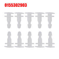 10PCS Wheel Arch Fender Clips Flare Liner Flare Clip Front Rear White 0155302903 For Nissan Patrol GU Y61 Navara D22