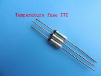 Free ship 100pcs Temperature fuse 77C 10A 250V RY77 Temperature Thermal Fuse 77 degree Electrical Circuitry Parts