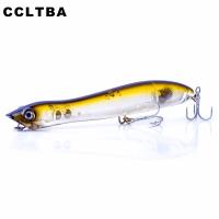 CCLTBA Hard พลาสติกเหยื่อตกปลา Popper 12 cm 17.8g Float Snakehead Topwater Popper เหยื่อเดินสุนัข Rattle Wobble Bass Lure-Cailine