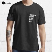 DonT Owe You Feminist DonT Owe You Gear Trending T-Shirt Oversized Shirts Funny Art Streetwear Cartoon Tee