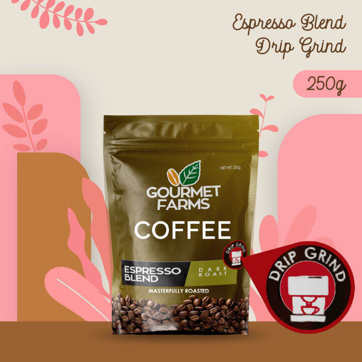 Espresso Blend Coffee Drip Grind 250g Lazada PH