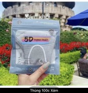 Thùng100 chiếc Khẩu trang 5D Mask Thịnh Phát 10 túi kháng khuẩn