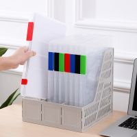 【CC】 Plastic Document File Folder Transparent Paper Organizer Storage