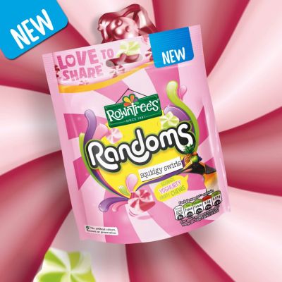 Rowntrees Yoghurty, เยลลี่เคี้ยวหนึบอร่อยรสโยเกิร์ต - 130 g EXP 05/24