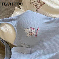 PEAR DODO สายคล้องคอเซ็กซี่และลายพิมพ์น่ารักสไตล์เกาหลีสำหรับผู้หญิง