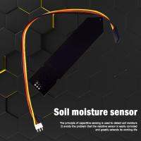 ความชื้นในดินคาปาซิทีฟ HW-390เซ็นเซอร์โมดูล3.3-5.5V DC พร้อมสายไฟ