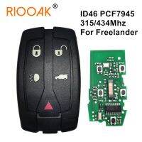 ชิป Kunci Remote Mobil ID46 7945 315/433Mhz รีโมทคอนโทรลอัจฉริยะกุญแจเปล่าสำหรับรถแลนด์โรเวอร์ฟรีแลนเดอร์2