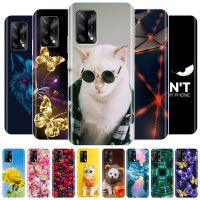 For OPPO A74 Case CHP2219 Silicone Phone Cover For OPPO A74 5G CPH2197 OPPOA74 A 74 Shockproof Soft TPU Bumper Cute Covers Phone Cases