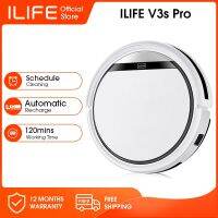 ILIFE V3s Pro หุ่นยนต์กวาดบ้านทำความสะอาดบ้านกล่องฝุ่นใหญ่ชาร์จซ้ำอัตโนมัติรีโมทคอนโทรลเส้นทางการวางแผนการหมุนวนอัจฉริยะ