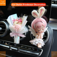 Car Air Outlet Air Freshener Ornament Aromatpy Decoration Auto Flavoring Interior Accessories Cute Girl Perfume Diffuser