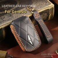 【Wrist watch】 4/5/6/8 Bottons Leather Car Cover Keychain for G70 G80 G90 EQ900 GV80 GV70 GV60 2022 2023 Accessories ！