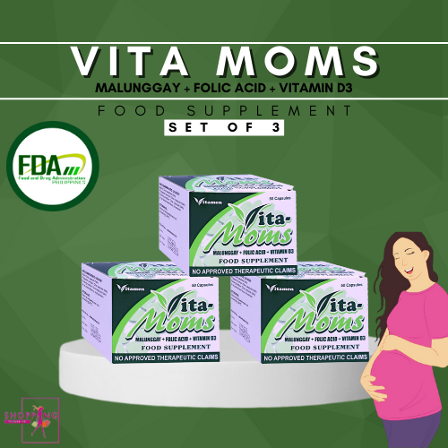 VITA MOMS MALUNGGAY FOOD SUPPLEMENT (150 CAPSULES) / Providing adequate ...