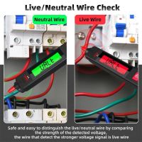 【jw】ஐ▦✢ New Voltage Detector Tester Non-contact Electric pen NCV wire Continuity test Ohm Hz Digital Multimeter