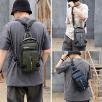 Feng Qi shopFashion Mens Chest Pack Travel Shoulder Crossbody Bag Casual Sling Bag