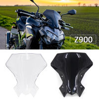 ใหม่รถจักรยานยนต์กระจกหน้าจอ Visor กระจกคู่ฟองลม D Eflector สำหรับคาวาซากิ Z 900 Z900 2020 2021 2022