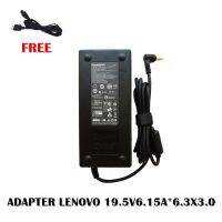 ADAPTER LENOVO 19V6.15A*6.3X3.0  / สายชาร์จโน๊ตบุ๊ค ลีโนโว่ + แถมสายไฟ