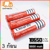 ( โปรโมชั่น++) คุ้มค่า Di Shop ถ่านชาร์จ Li-ion 18650 UltraFire 3.7V ความจุ 9900mAh ขั้วบวกแบบแบน (3ก้อน) ราคาสุดคุ้ม แบ ต เต อร รี่ แบ ต เต อร รี เเ บ ต เต อร รี่ แบ ต เต อร รี่ แห้ง