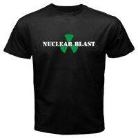 2023 newNew Nuclear Blast Record Label Logo Men Black T-Shirt Size S-3XL