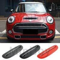 For Mini Cooper S JCW F54 F55 F56 F57 2014-UP Glossy Black Front Engine Hood Bonnet Vent Scoop Air Outlet Cover Trim Essories