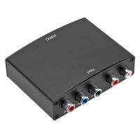 【cw】 ALLOET YPBPR to 1080P Component Video R/L Audio Converter for digital entertainment centers retail