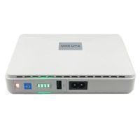 1 Set 5V 9V 12V Uninterruptible Power Supply Mini UPS POE 15V 24V Battery Backup Mini UPS POE 15V 24V for WiFi Router CCTV (EU Plug)