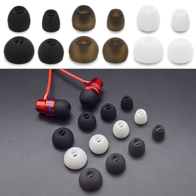 4Pairs Soft Dustproof Silicone Earbuds Cover For Sennheiser Momentum Headphone In Ear Eartips Protective Caps Ear Tips Protector Wireless Earbud Cases