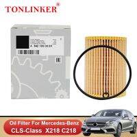 A6421800009ตัวกรองน้ำมัน TONLINKER สำหรับ Mercedes Benz CLS คลาส,X218 C218 2012-2017 350CDI 350d สีฟ้า350 OM642ดีเซล4มิลลิ3.0L