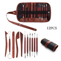 12 Pcs New Clay Tools Sculpting Kit Sculpt Smoothing Wax Carving Pottery Ceramic Polymer Shapers Modeling DIY Carved Sculpture