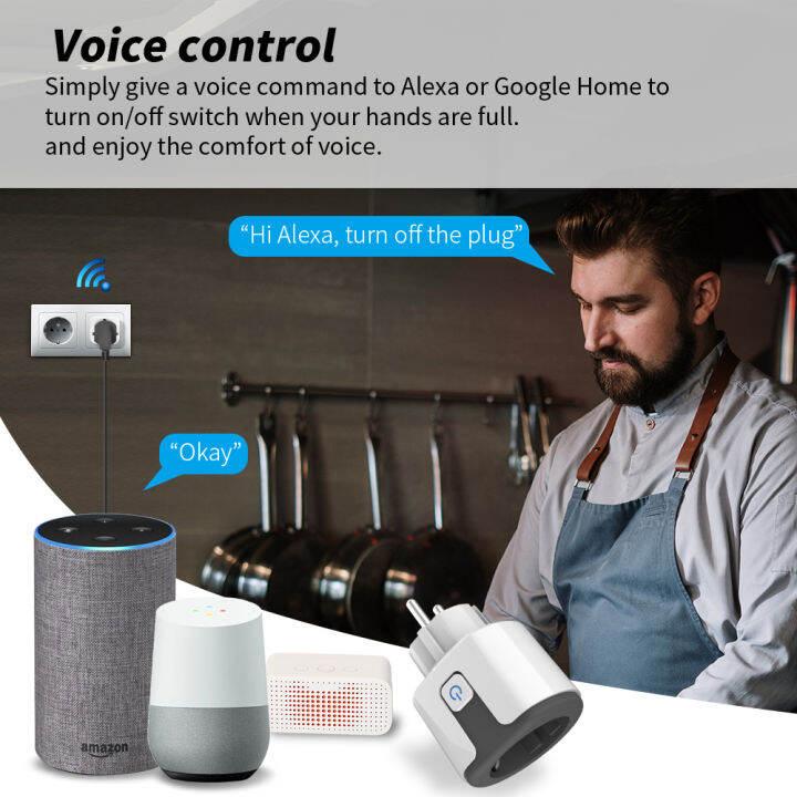 axus-tuya-wifi-สมาร์ทเสียบ16a20a-สหภาพยุโรปซ็อกเก็ตอัจฉริยะที่มีการตรวจสอบพลังงานฟังก์ชั่นจับเวลาการควบคุมเสียงสนับสนุน-alexa-home