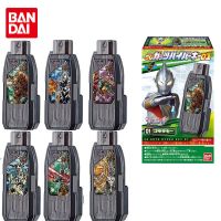 Shokugan อัลตร้าแมนทริกเกอร์ Gomora อุปกรณ์เชื่อมกุญแจ Eleking Alien Baltan Kyrieloid แบบดั้งเดิมของ Bandai ของขวัญของเล่นฟิกเกอร์