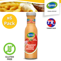 Remia Thousand Island dressing 250 ml น้ำสลัดเทาซันด์ไอแลนด์ 250มล. แพ็ค 6 ขวด