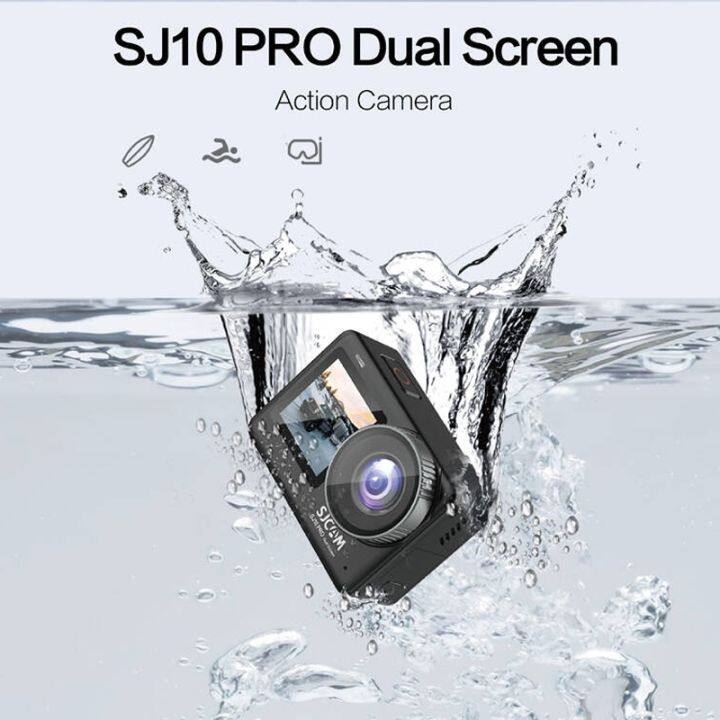 sjcam-sj10-pro-dual-screen-กล้องเเอคชั่นเเคม-ความละเอียด-12mp-พร้อมส่ง