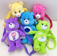 beautiful station ตุ๊กตาแคร์แบร์ Care Bears กระเป๋าตุ๊กตา กระเป๋าเป้ตุ๊กตาหมี 5 สไตล์ให้เลือ 30CM