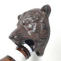 【cw】 Iron Wall mounted Bottle Opener Effective Reusable Labor saving Beer Cap Gadgets Bar Accessories